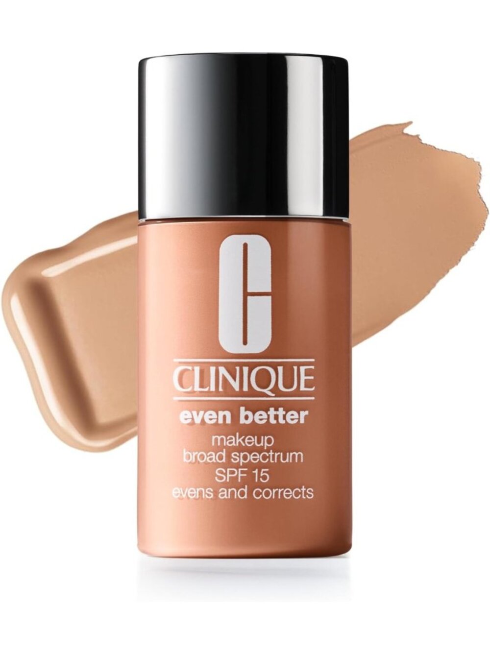 Medium Coverage Liquid Foundation SPF 15 with Vitamin C for All Skin Types